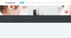 Desktop Screenshot of drletournel.com